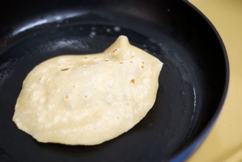 kitchen firsts: roti (5 minute flatbreads)
